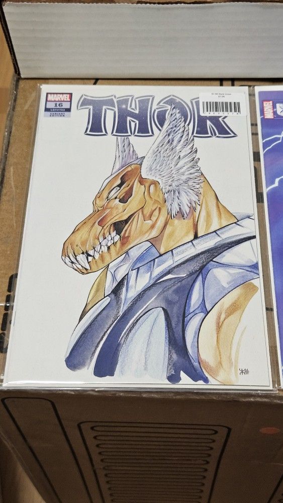 Thor #16 Cover C Variant Peach Momoko Marvel Anime Cover