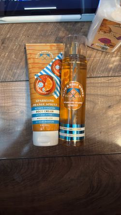 Sparkling Orange Spritz Body Cream And Fragrance Mist