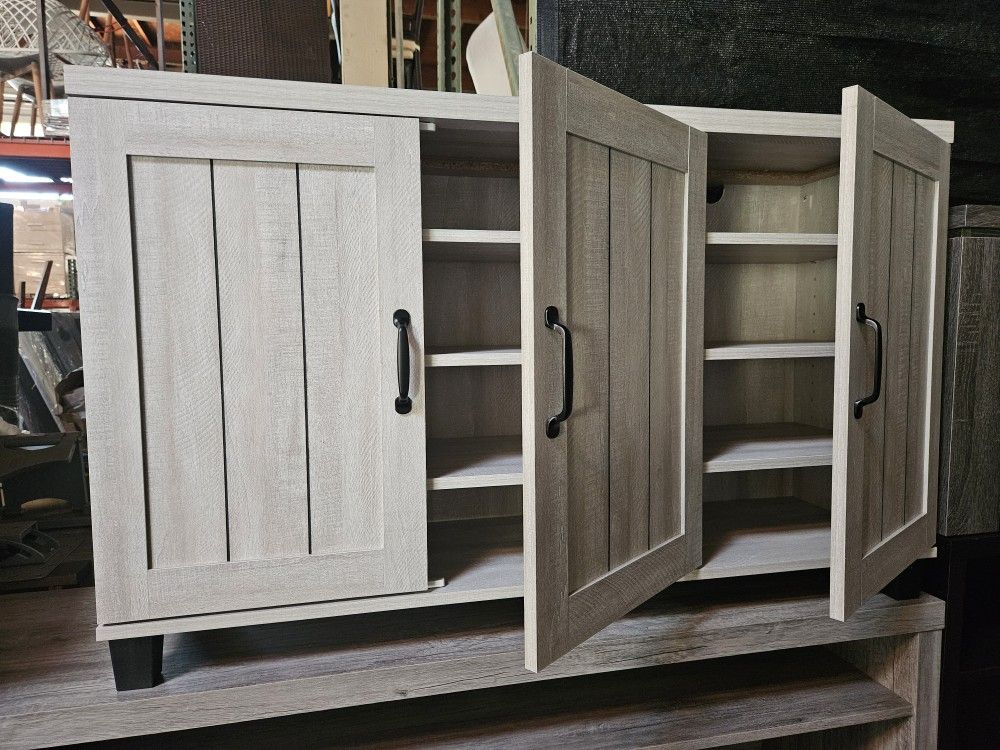 Triple Door Shoe Cabinets