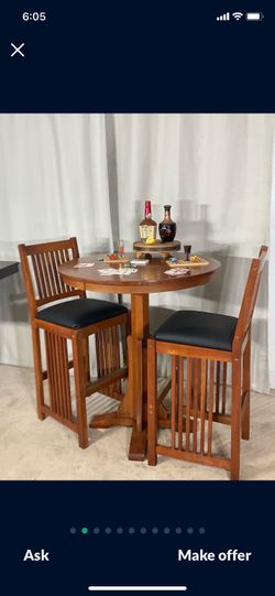 3 Piece Bistro * High Table & 2 Chairs