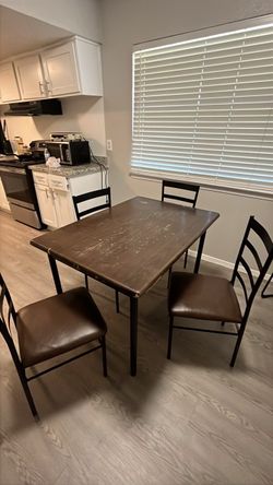 5-Piece Dining Table and Chair Set