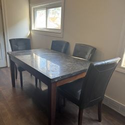 Table With 6 Chairs