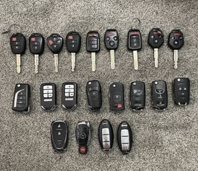 Car keys, fobs and remotes