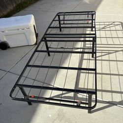 Metal Queen Bed Frame Or Two Twin 
