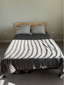 Bed mattress + bed frame