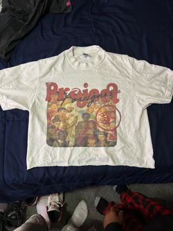 White cropped Tee (medium)