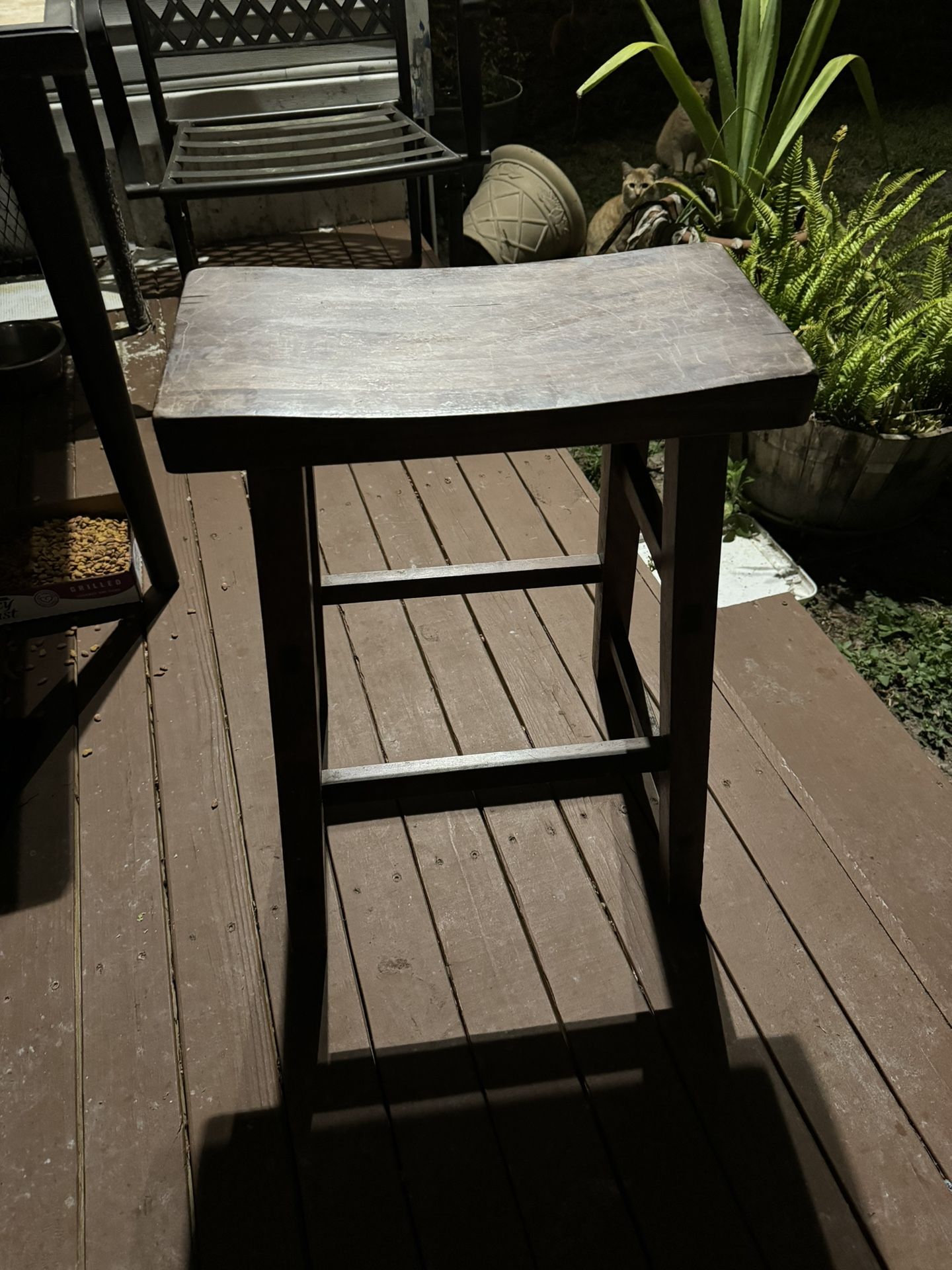 Stools Wood Asian Style 2 Available $20 Each 