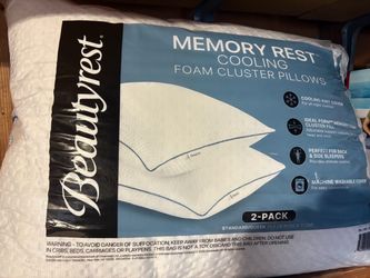 Beauty rest and Temper Pedic pillows