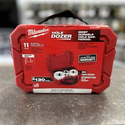 Milwaukee Hole Dozer 11 Pc