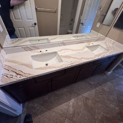 Laveen Quartz and granite countertops on sale now! Installation available