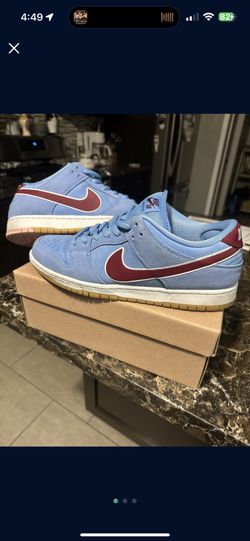 Philadelphia Phillies Nike Dunk Low 10.5