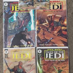 Star Wars Tales Of Jedi Dark Lords Of The Sith Comic Book Lot 