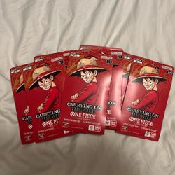 One Piece (OP13) Sleeved Booster Packs