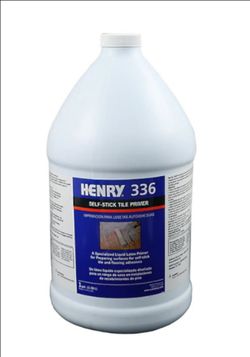 Self stick tile primer