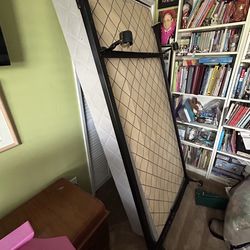 FREE TWIN BOXSPRING AND FRAME
