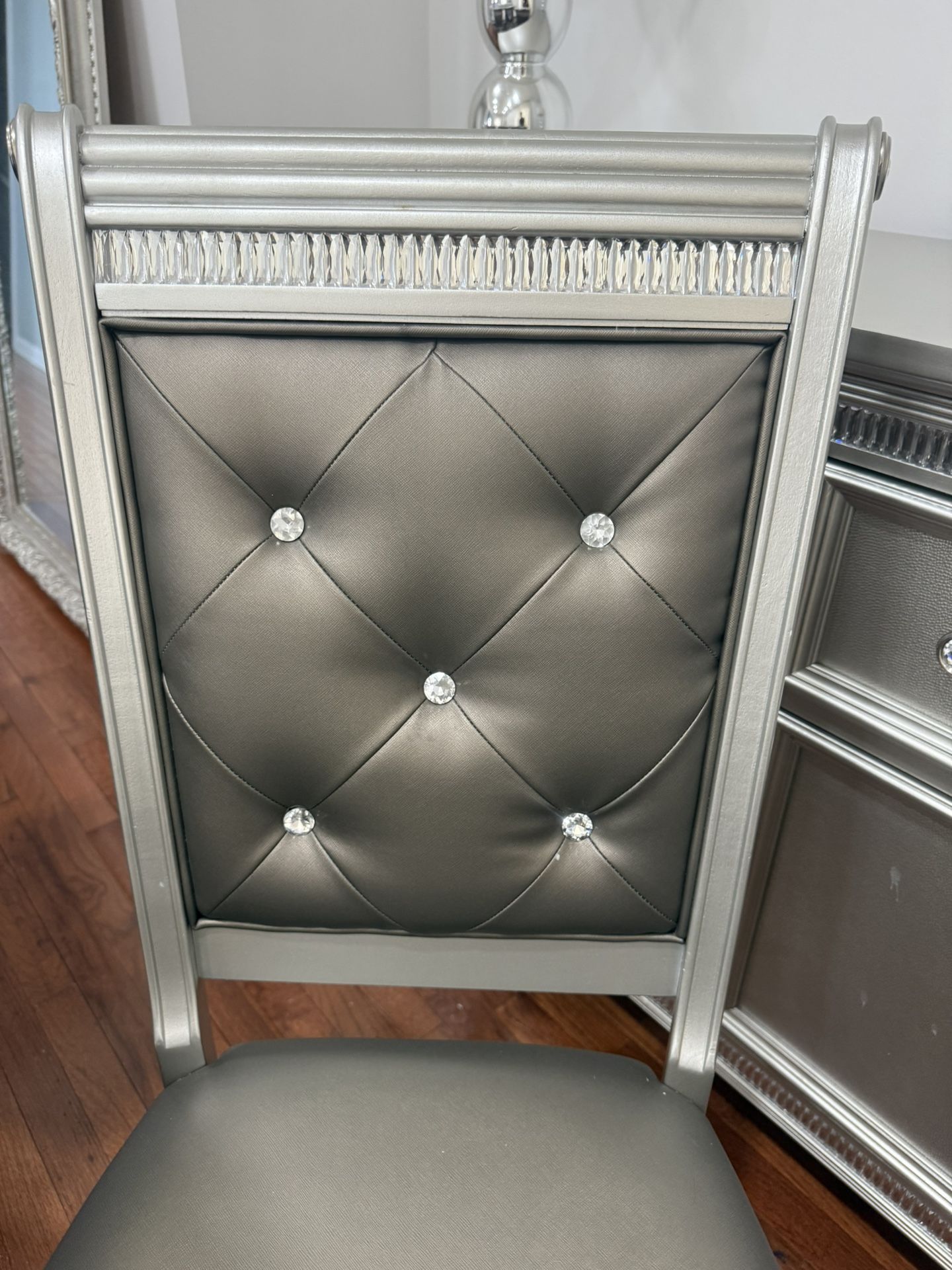 Dining Table With 8 Chairs And Buffet Just Bought 6 Months Ago Very Sturdy