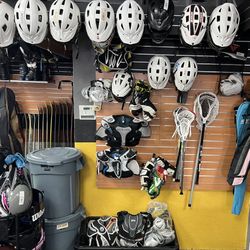 Used Lacrosse Gear - Prices Vary 