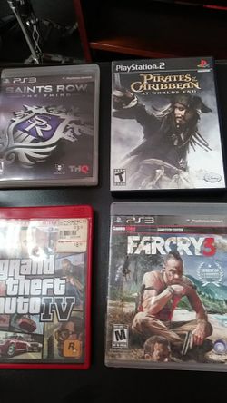 Ps3 and ps2 games