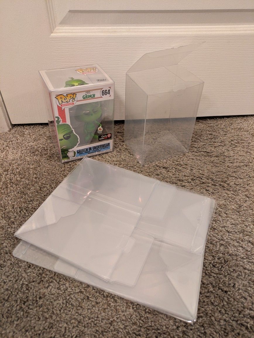 Lot of 10 Funko Pop Pops Protectors