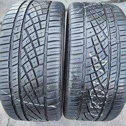 2 USED TIRES CONTINENTAL 245/35/20