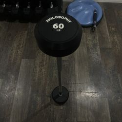 60 Pound Curl Bar