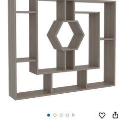 Labrina Geometric Open Shaves Bookshelves