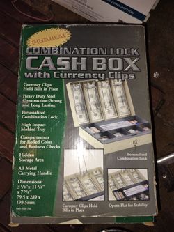 Cash Box *BRAND NEW* 