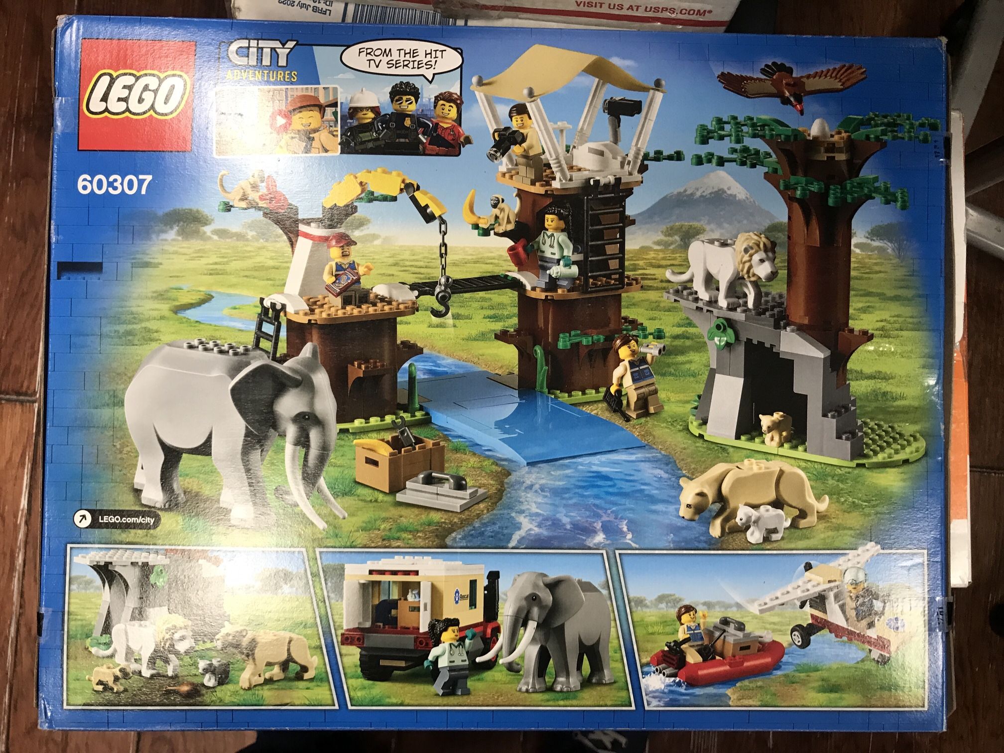 Lego City 60307 Wildlife Rescue Camp