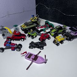 Assortment of LEGO Vehicles