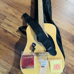 Acoustic Guitar By Fender 