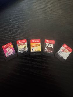 5 nintendo switch games