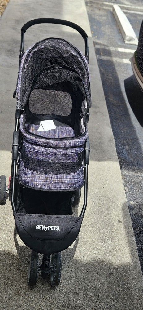 Purple Dog Stroller