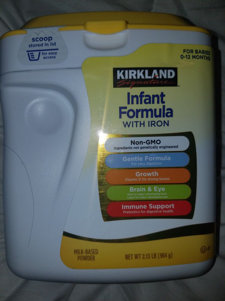 Kirkland baby formula 2.13lbs