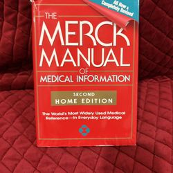"The Merck Manual of Medical Information, Second Home Edition," 