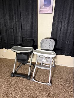 Two Baby High Chairs Bundle