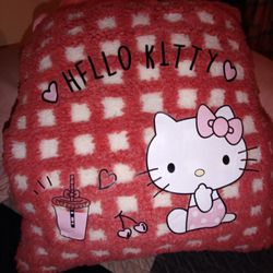 Hello Kitty Bag W/ Blanket 