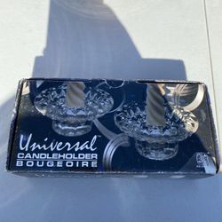 Crystal Candle Holders