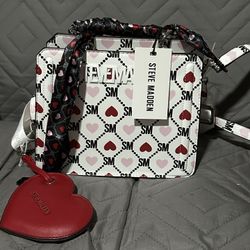 Steve Madden heart Purse