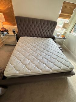 Free king size mattress, used