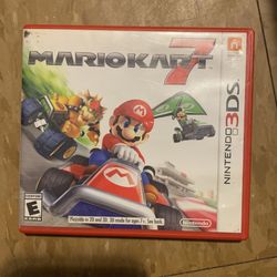 Nintendo 3DS MARIO KART 7