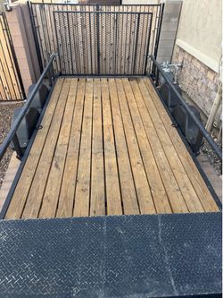 Trailer 6.8 ft. × 15 ft. Tandem Axle Utility Trailer