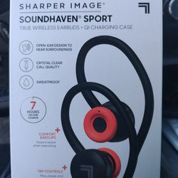 Sharper Image Soundhaven Sport Wireless Earbuds