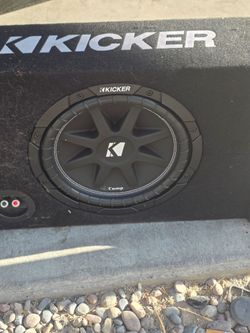 Kicker 10 in down firing sub