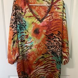 Print Ladies Blouse