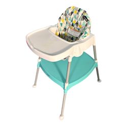 Evenflo Eat and Grow 4-in-1 Convertible High Chair - Prism Triangles