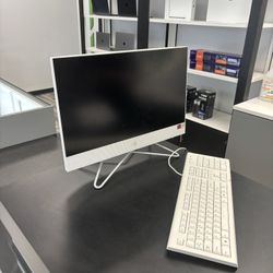 HP All-in-One Desktop w/ Keyboard & Mouse - Ryzen, Ready to Use!