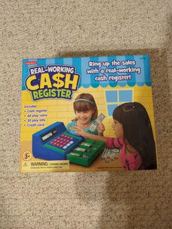 Cash register toy for kids