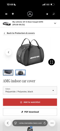 Mercedes Gt Amg Car Cover