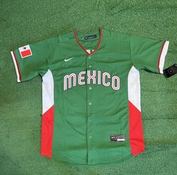 Team Mexico Randy Arozarena Green Classic  Jersey