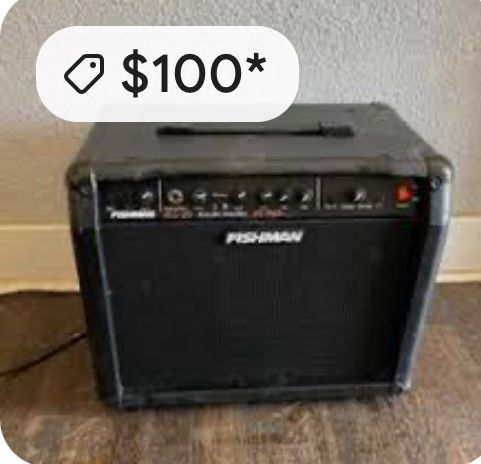 Fishman Amplifier Guitar, Bass Or Piano